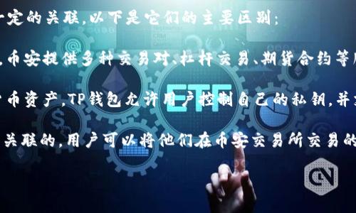 币安交易所（Binance）和TP钱包（Trust Wallet）是两个不同的加密货币平台，尽管它们之间有一定的关联。以下是它们的主要区别：

1. **币安交易所**：这是一个全球知名的加密货币交易平台，用户可以在这里买卖多种加密货币。币安提供多种交易对、杠杆交易、期货合约等服务，还拥有自己的代币——BNB。用户可以通过币安的界面进行交易、存取款、资产管理等。

2. **TP钱包（Trust Wallet）**：这是一个移动端加密货币钱包，主要用于安全存储和管理加密货币资产。TP钱包允许用户控制自己的私钥，并支持多种加密货币和区块链。与交易所不同，钱包的功能主要是存储和发送加密货币，而不是交易。

虽然币安交易所并不是TP钱包，但币安其实在2018年收购了TP钱包，因此两者在某种程度上是相关联的。用户可以将他们在币安交易所交易的加密货币转移到TP钱包中，以便更安全地存储和管理其资产。

如果你有其他具体问题或者需要更深入的解答，请告诉我！